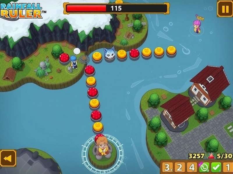 Rainfall Ruler Gameplay Screenshot